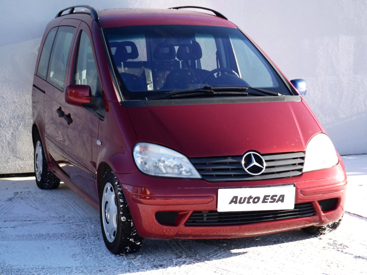 Mercedes-Benz Vaneo, 2004 - celkový pohled