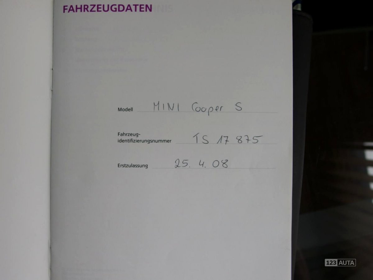 Mini Cooper S, 2008 - pohled č. 23