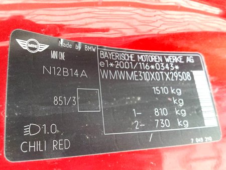 Mini One, 2010 - pohled č. 6