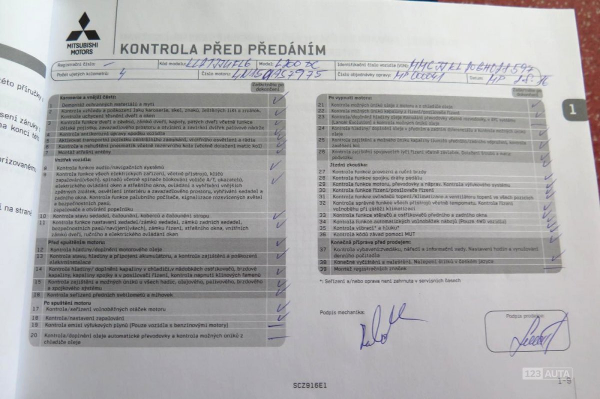 Mitsubishi L200, 2016 - pohled č. 25