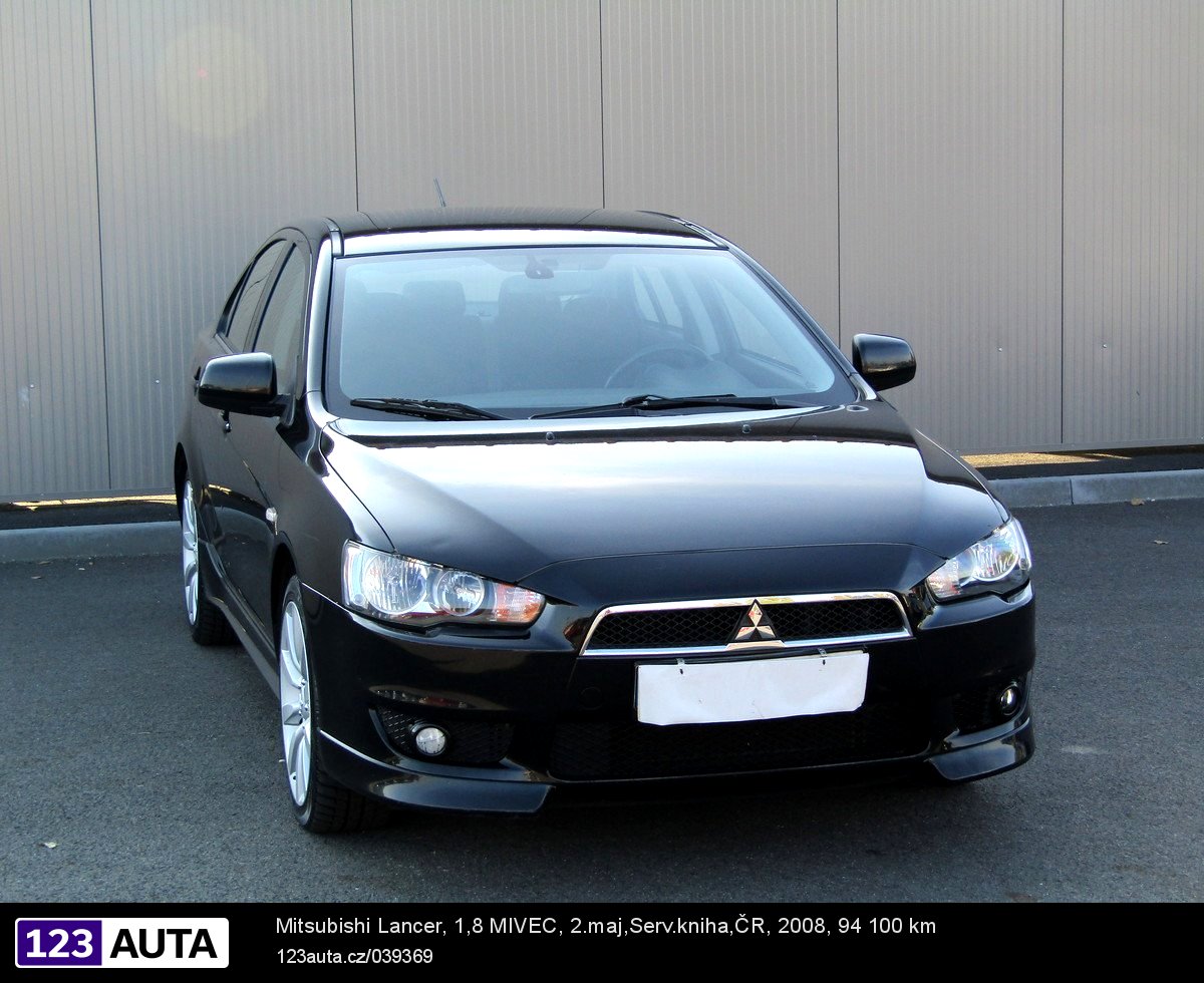 Mitsubishi Lancer, 2008 - celkový pohled