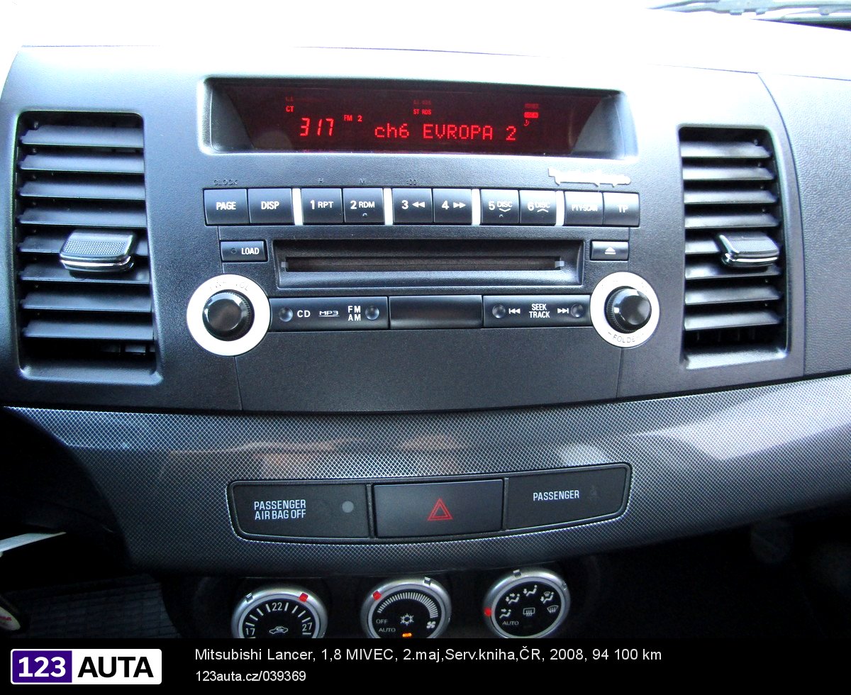 Mitsubishi Lancer, 2008 - pohled č. 23