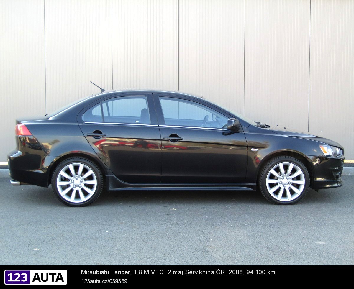 Mitsubishi Lancer, 2008 - pohled č. 4