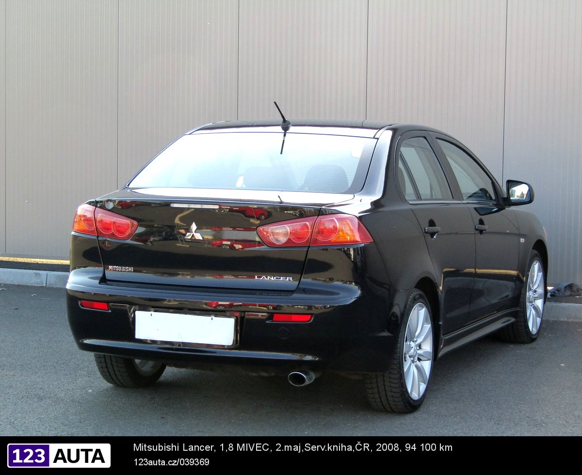 Mitsubishi Lancer, 2008 - pohled č. 5
