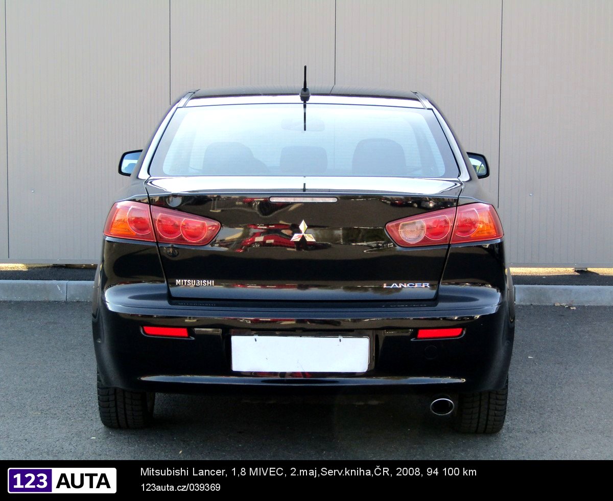 Mitsubishi Lancer, 2008 - pohled č. 6