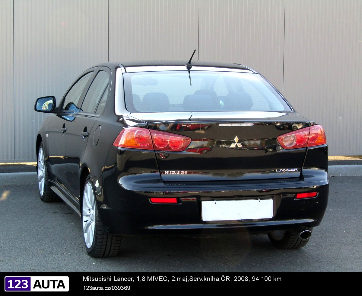 Mitsubishi Lancer, 2008 - pohled č. 7