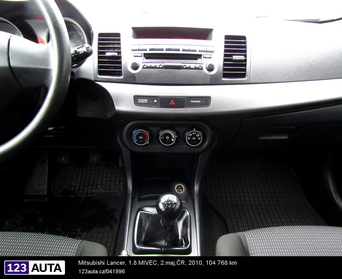 Mitsubishi Lancer, 2010 - pohled č. 13
