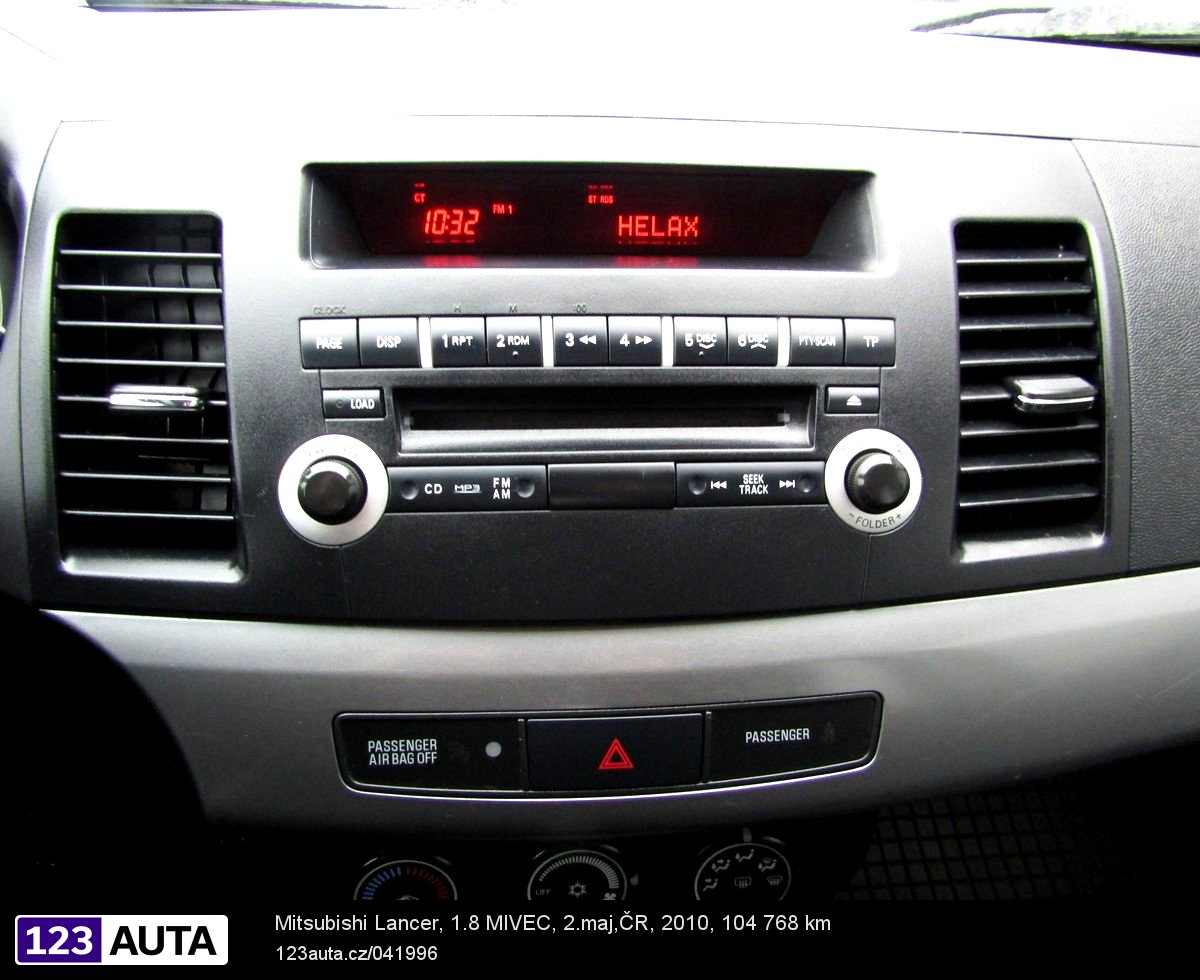 Mitsubishi Lancer, 2010 - pohled č. 22