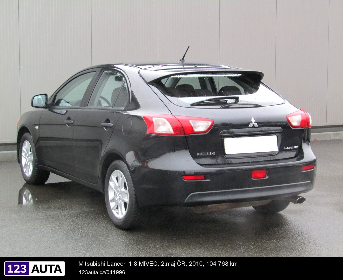 Mitsubishi Lancer, 2010 - pohled č. 7