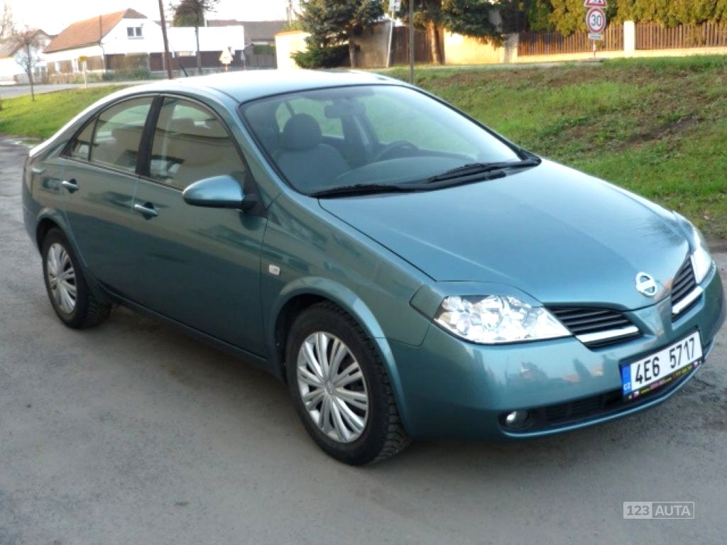 Nissan Primera, 2003 - celkový pohled