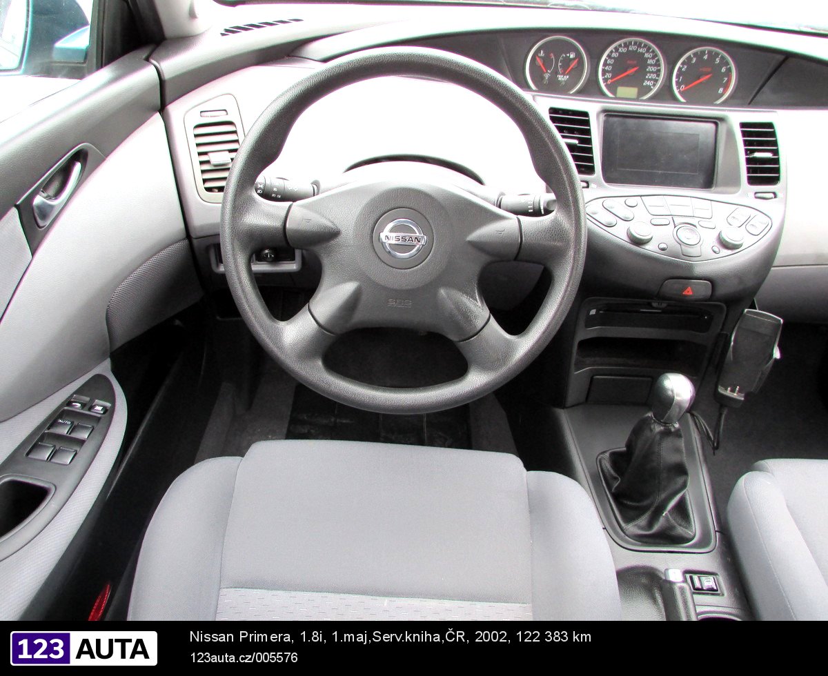 Nissan Primera, 2002 - pohled č. 12