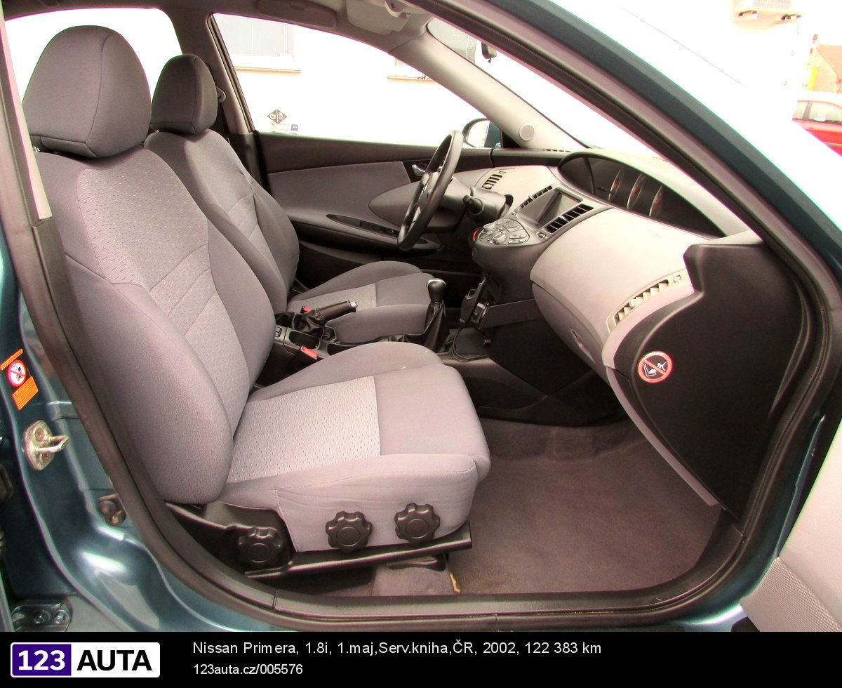 Nissan Primera, 2002 - pohled č. 16