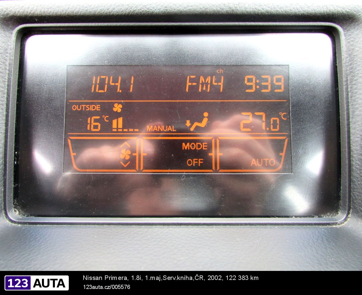 Nissan Primera, 2002 - pohled č. 22
