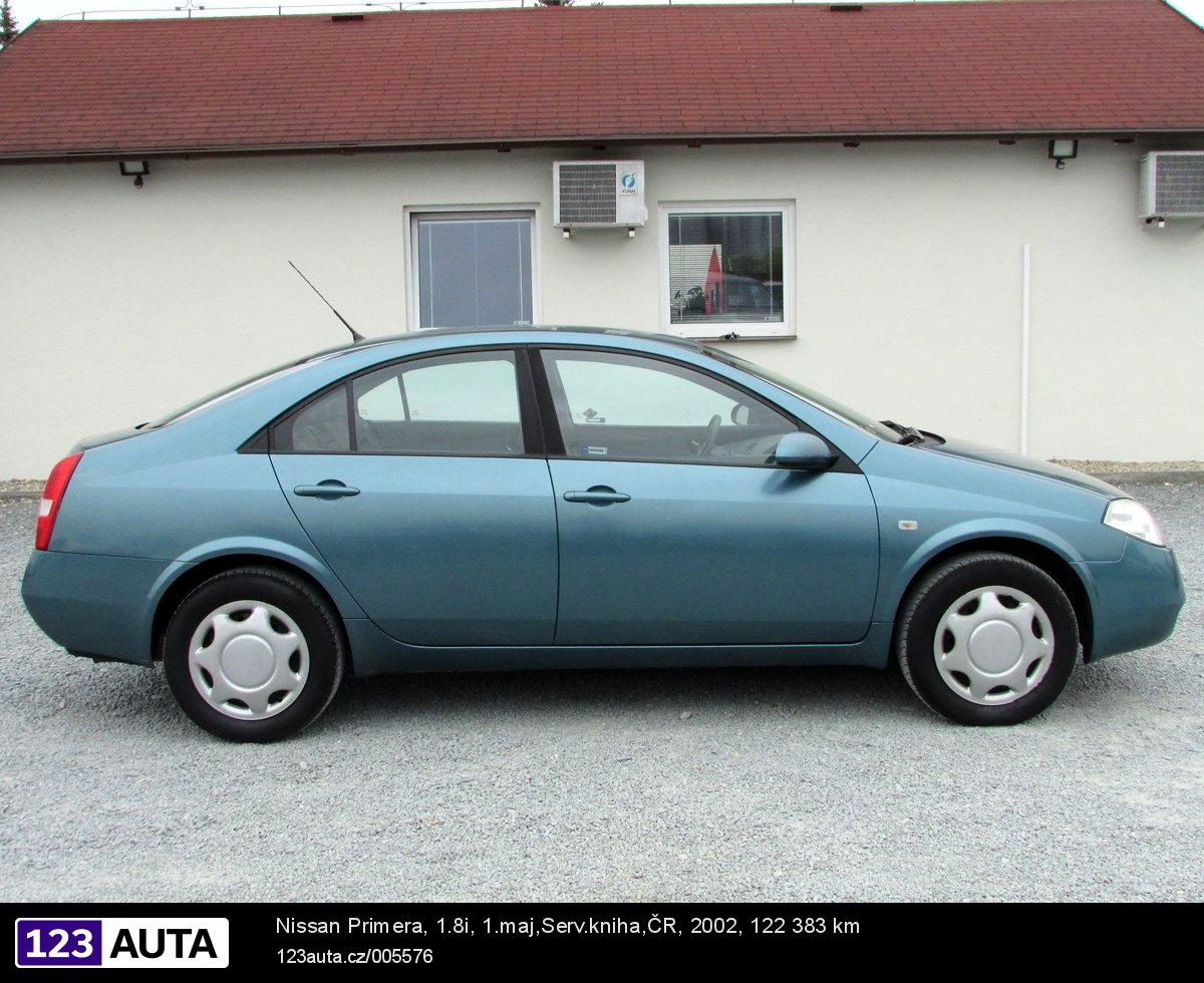 Nissan Primera, 2002 - pohled č. 4