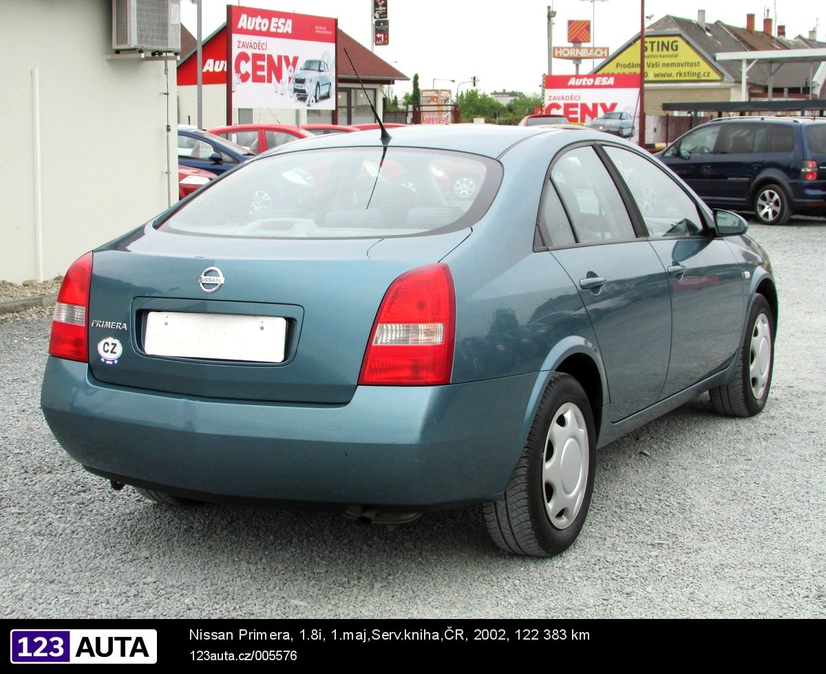 Nissan Primera, 2002 - pohled č. 5