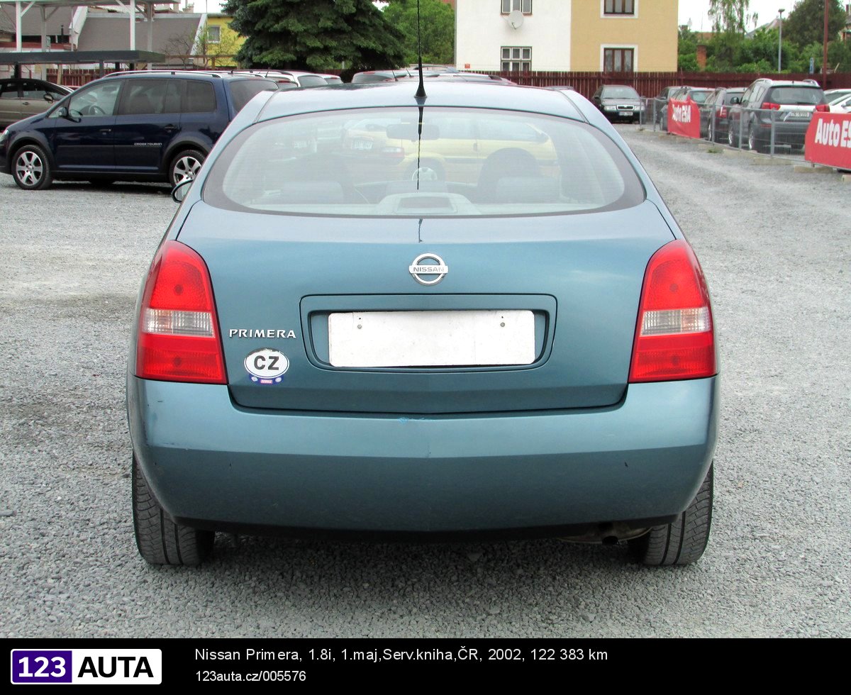 Nissan Primera, 2002 - pohled č. 6