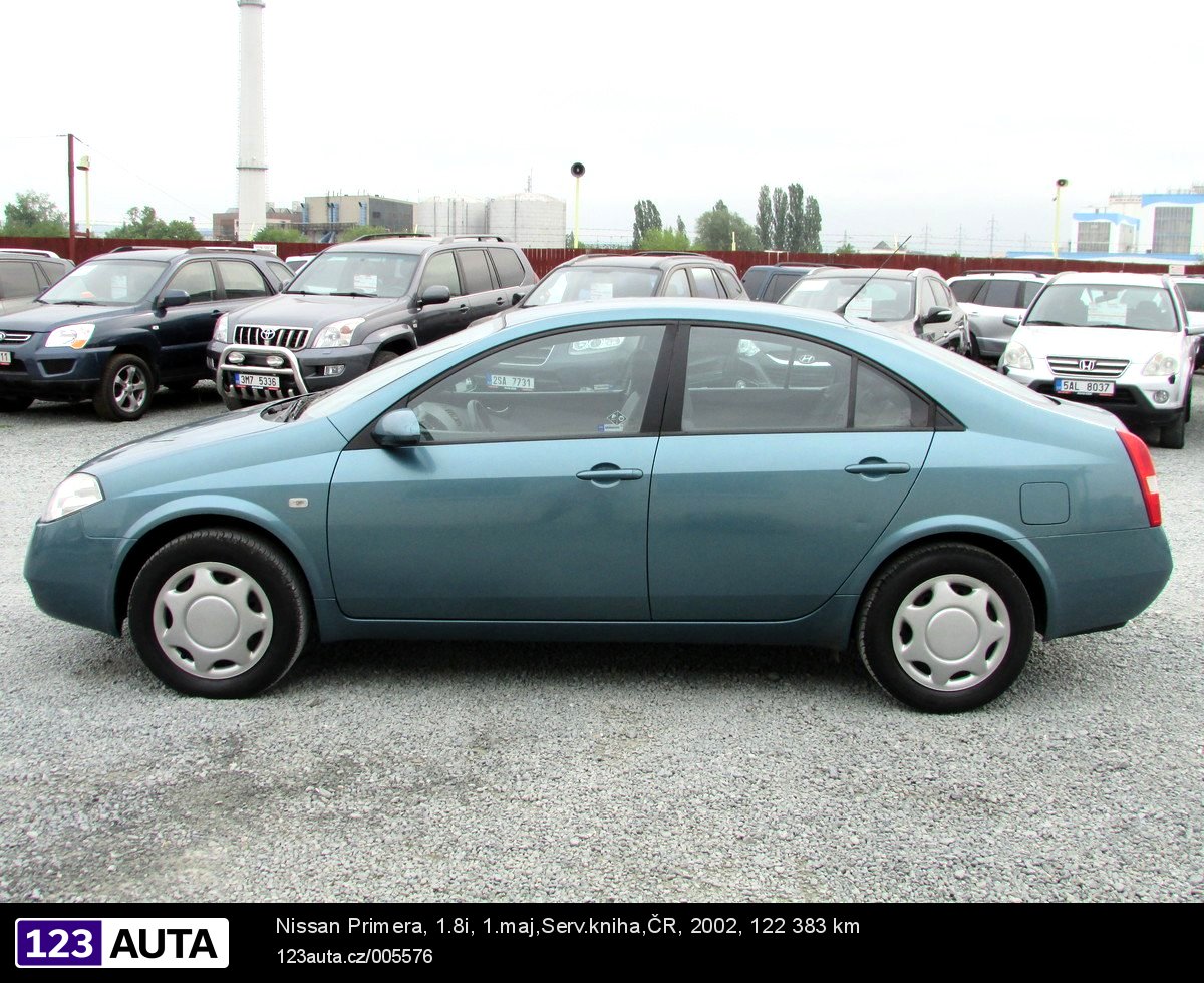 Nissan Primera, 2002 - pohled č. 8