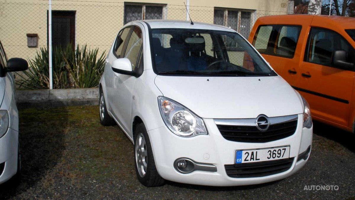 Opel Agila, 2009 - celkový pohled