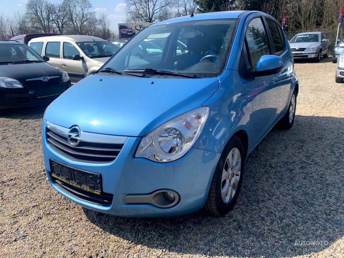 Opel Agila, 2009 - celkový pohled