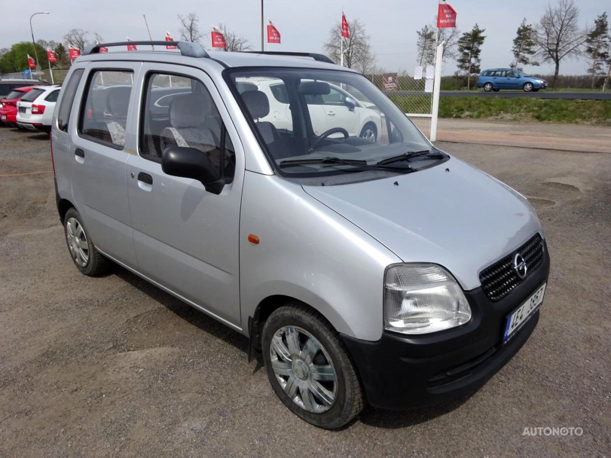 Opel Agila, 2002 - celkový pohled