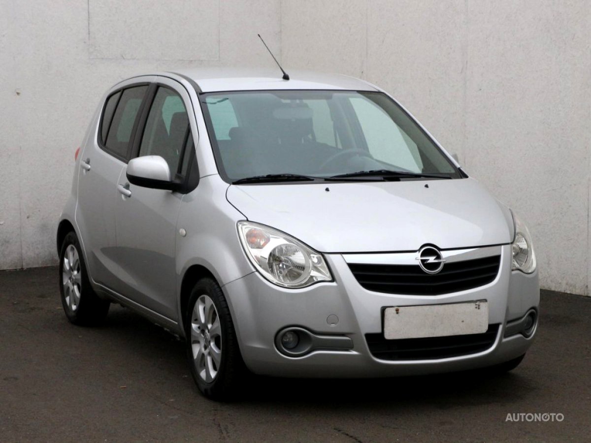 Opel Agila, 2009 - celkový pohled