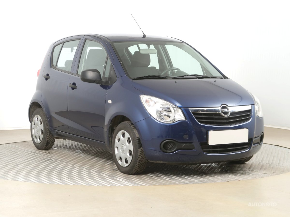 Opel Agila, 2009 - celkový pohled