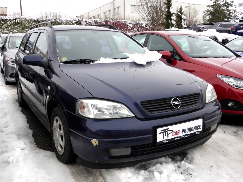 Opel Astra, 2001 - celkový pohled