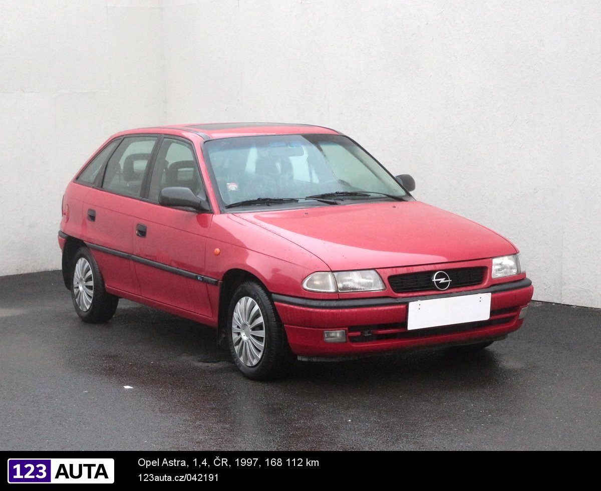 Opel Astra, 1997 - celkový pohled