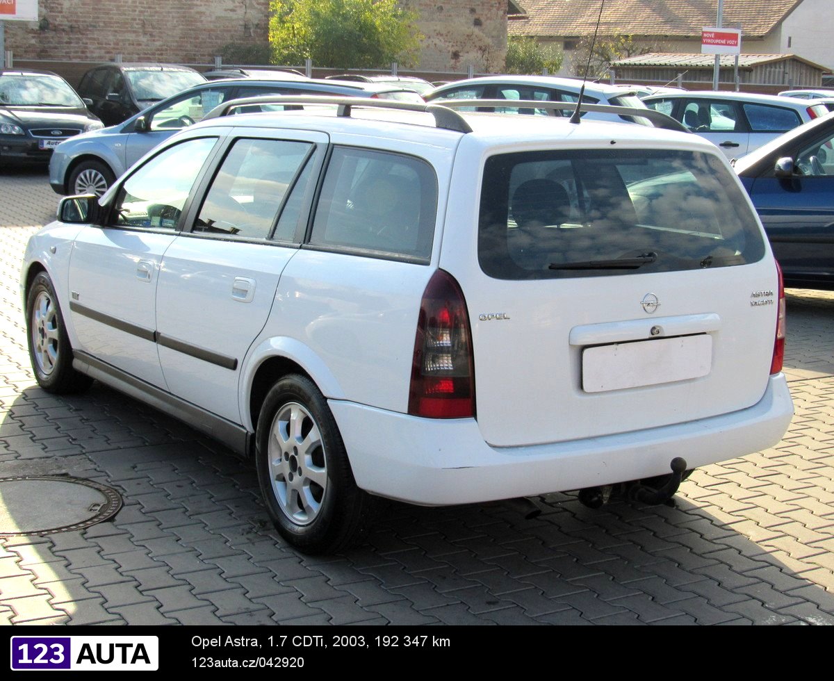 Opel Astra, 2003 - pohled č. 7
