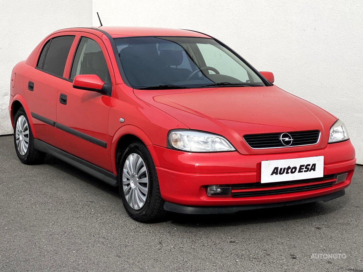 Opel Astra, 2001 - celkový pohled