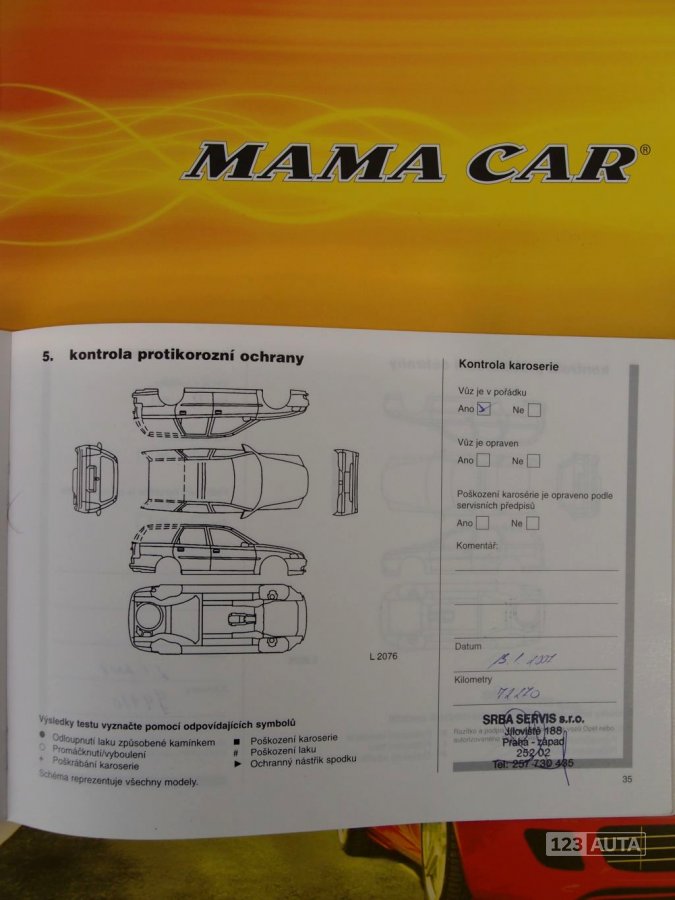 Opel Astra, 2002 - pohled č. 24