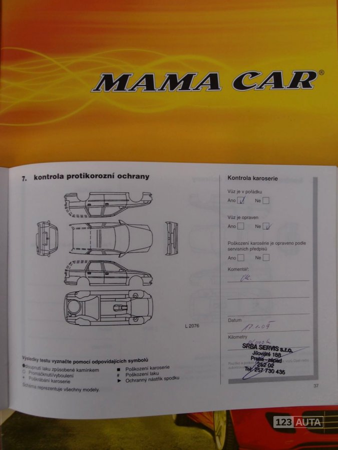 Opel Astra, 2002 - pohled č. 25