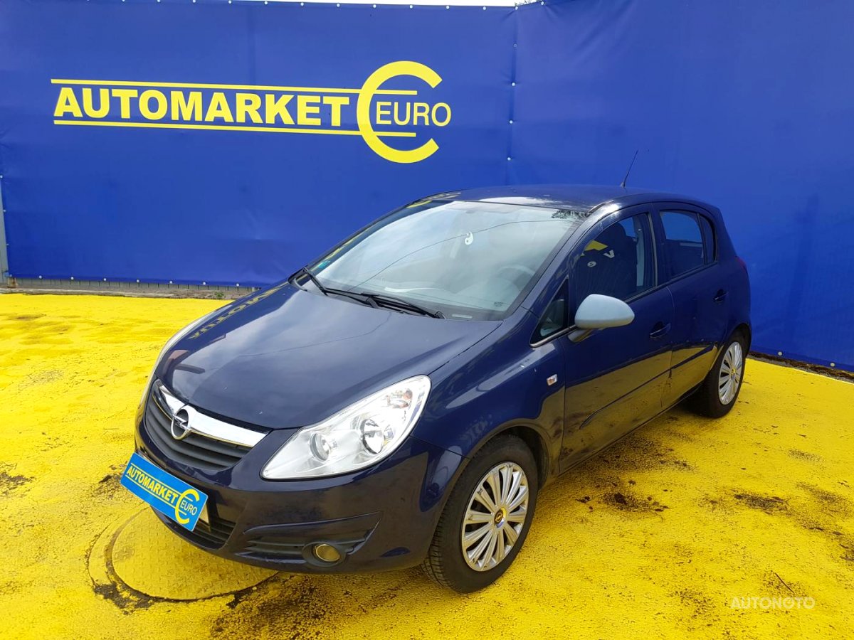 Opel Corsa, 2007 - celkový pohled