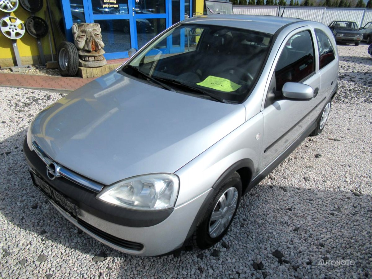 Opel Corsa, 2003 - celkový pohled