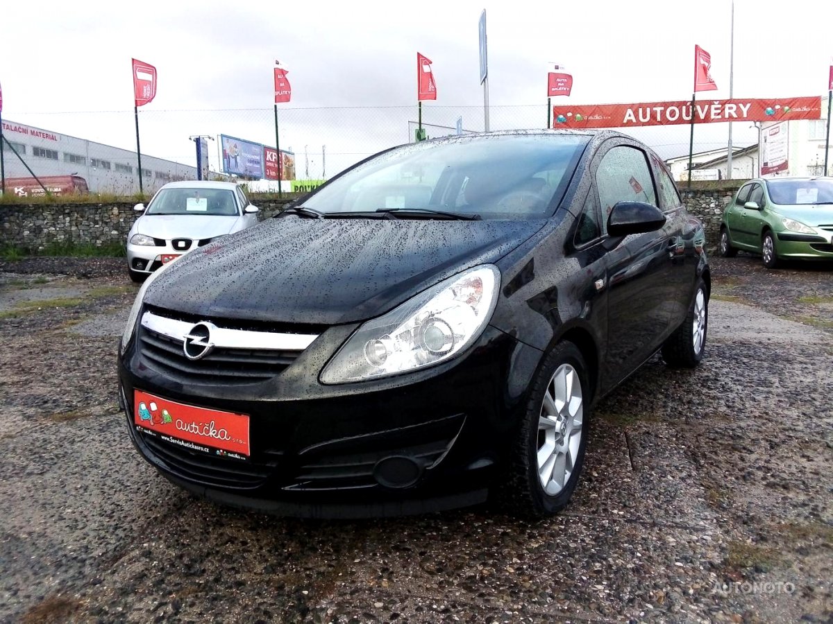 Opel Corsa, 2008 - celkový pohled