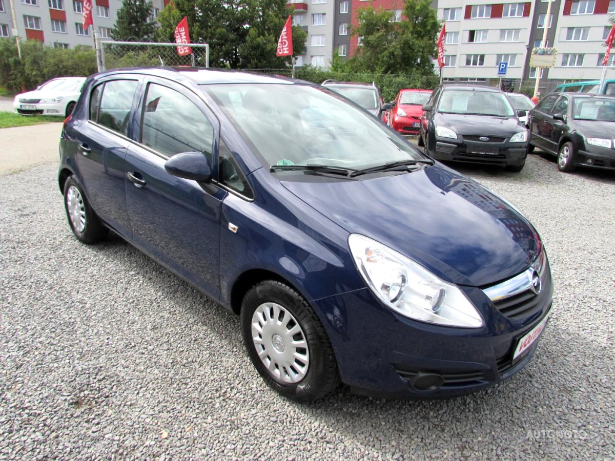 Opel Corsa, 2009 - celkový pohled