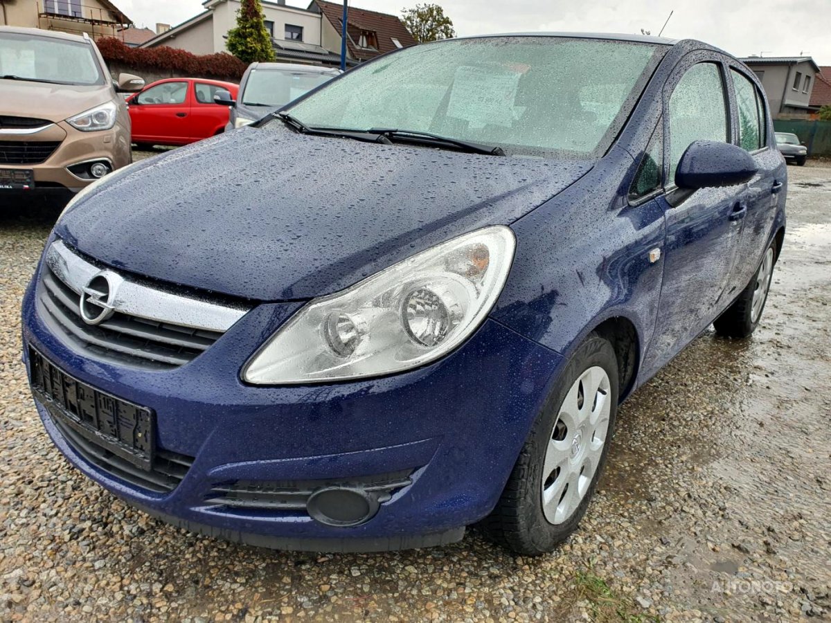 Opel Corsa, 2009 - celkový pohled