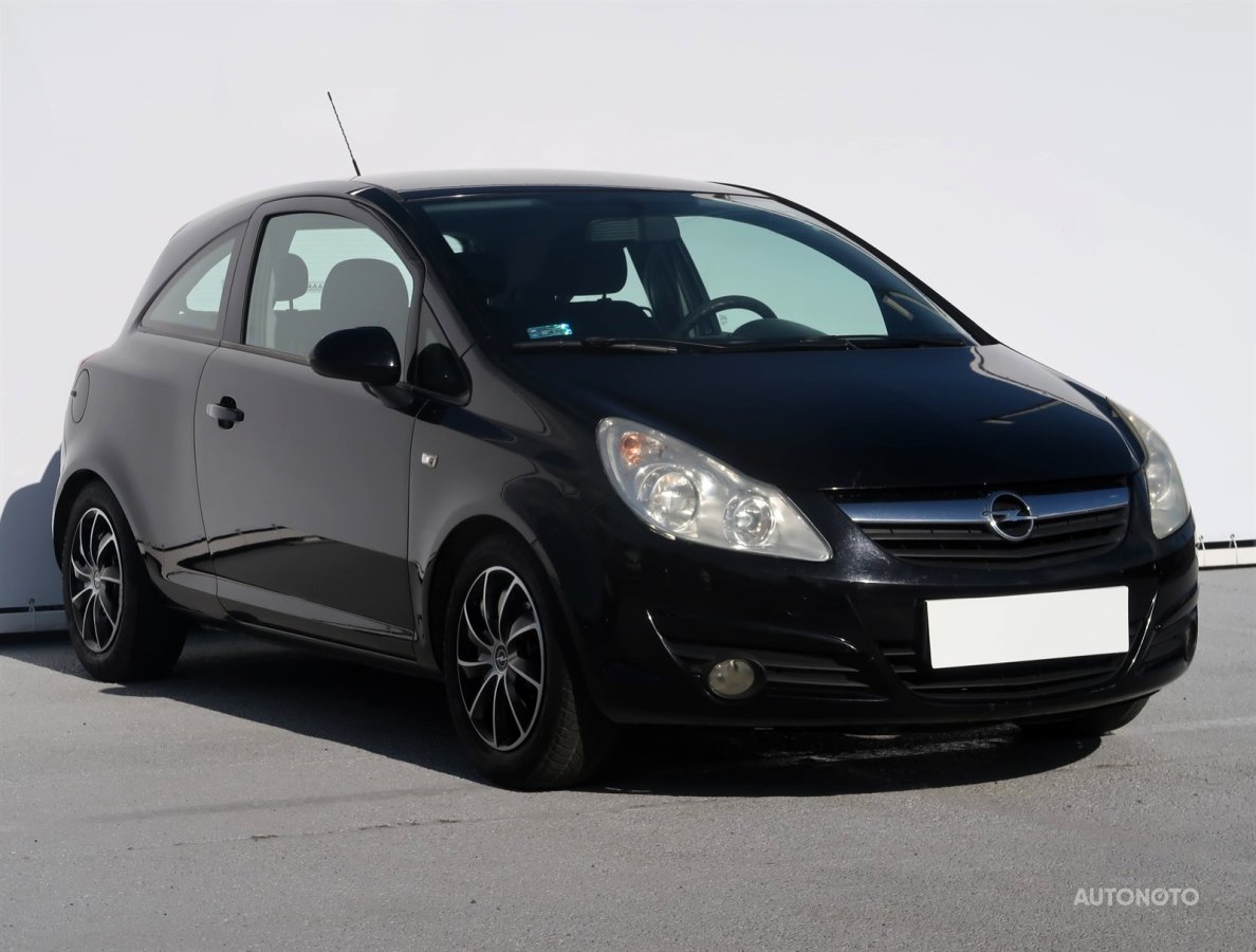 Opel Corsa, 2008 - celkový pohled