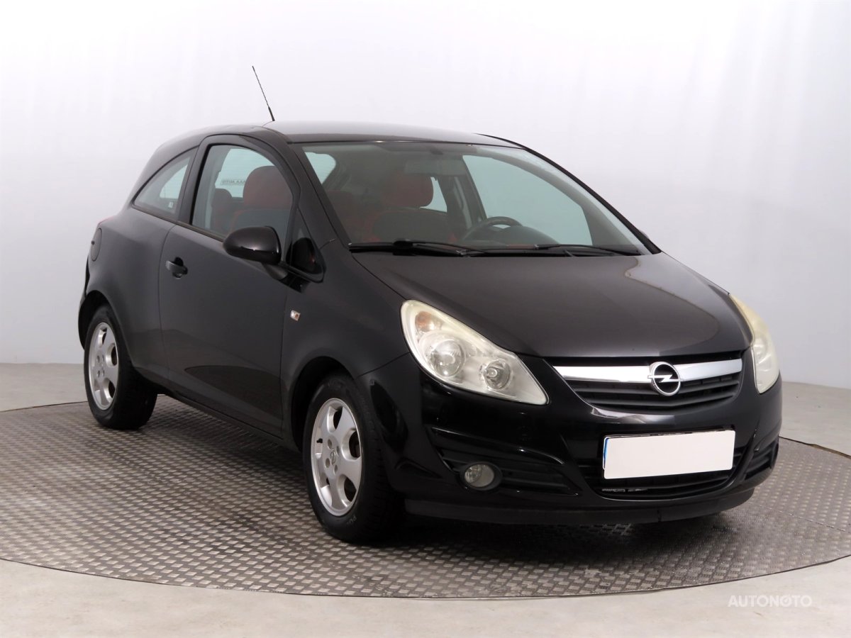 Opel Corsa, 2008 - celkový pohled