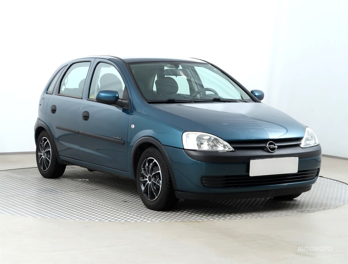 Opel Corsa, 2002 - celkový pohled