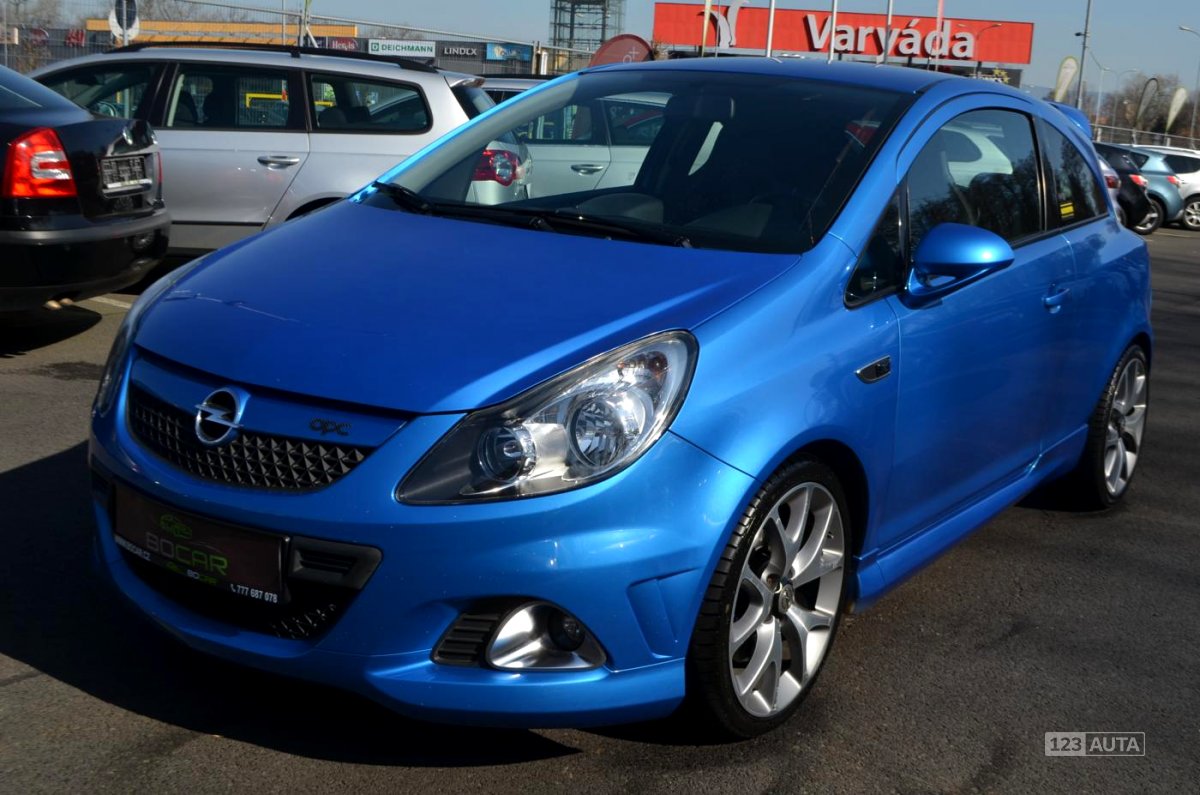 Opel Corsa, 2008 - celkový pohled