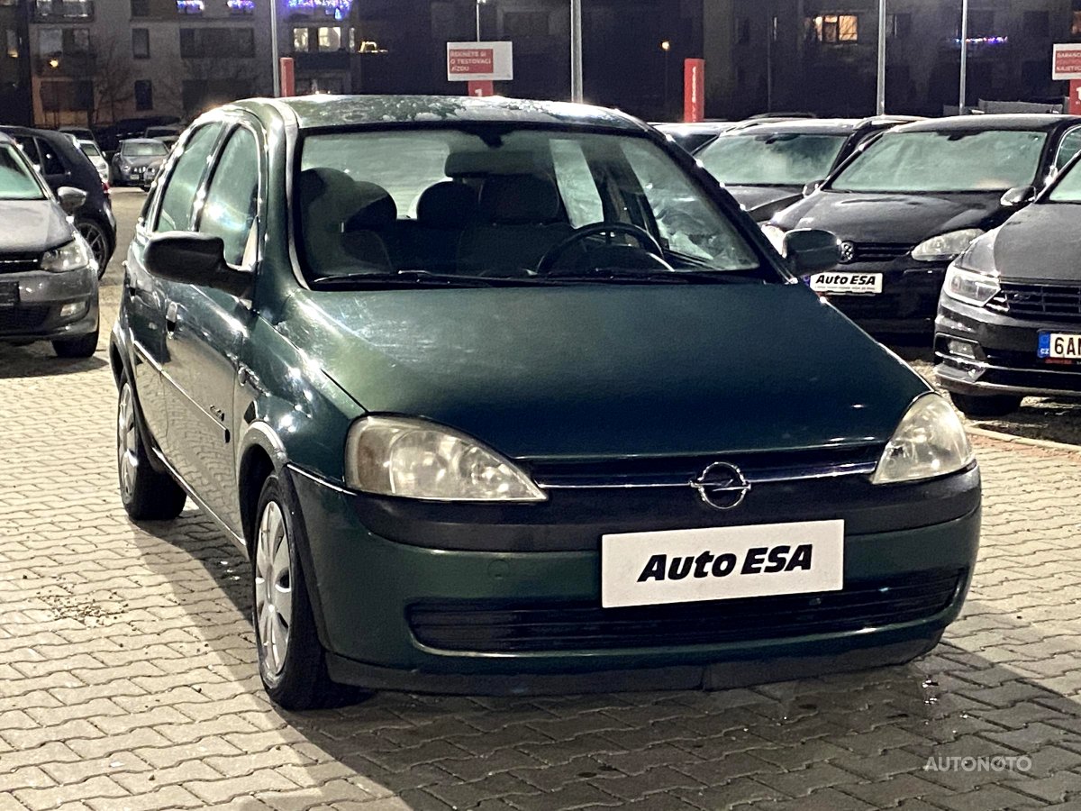 Opel Corsa, 2003 - celkový pohled