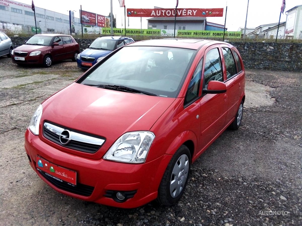 Opel Meriva, 2008 - celkový pohled