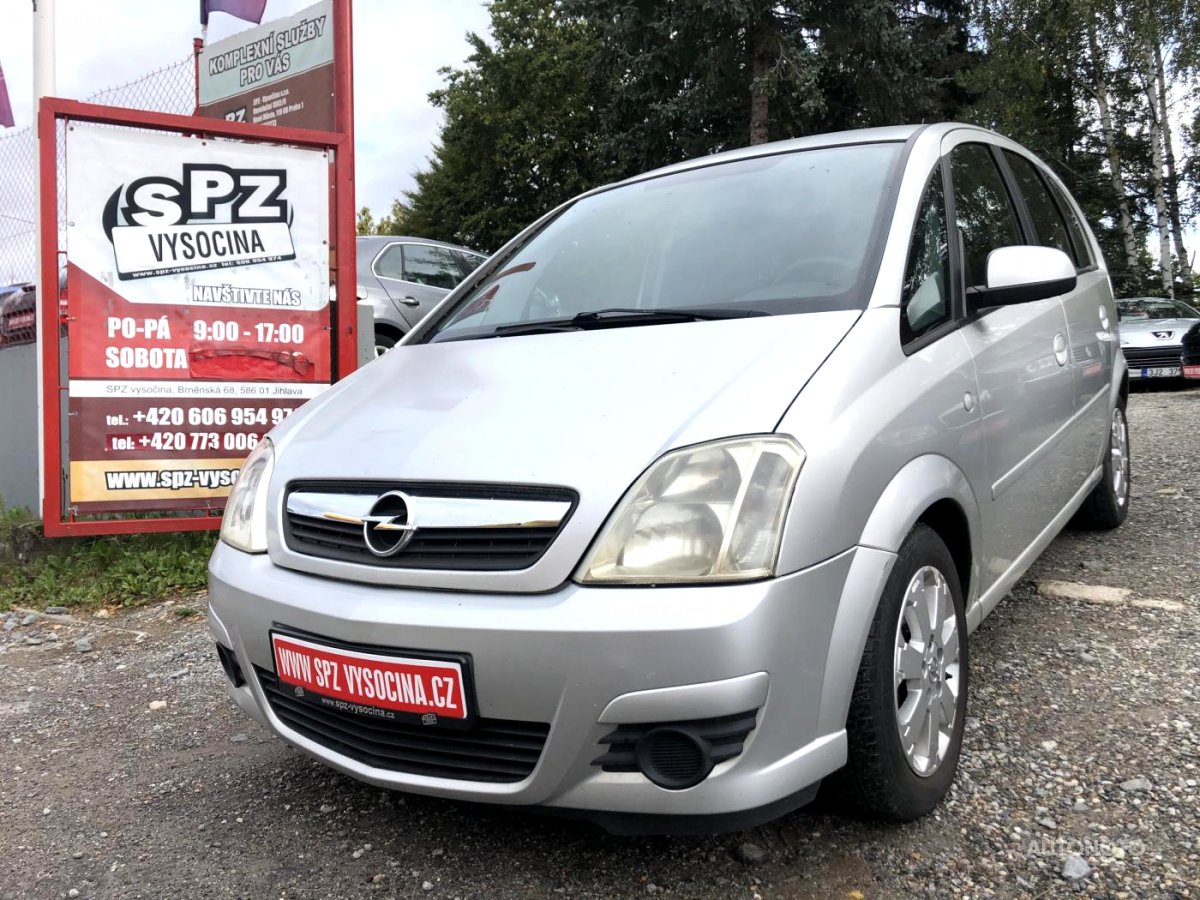 Opel Meriva, 2007 - celkový pohled