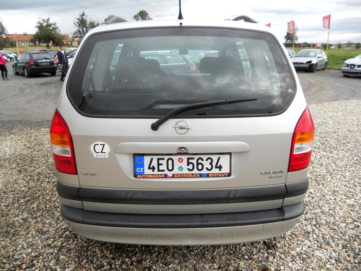 Opel Zafira, 2001 - pohled č. 7