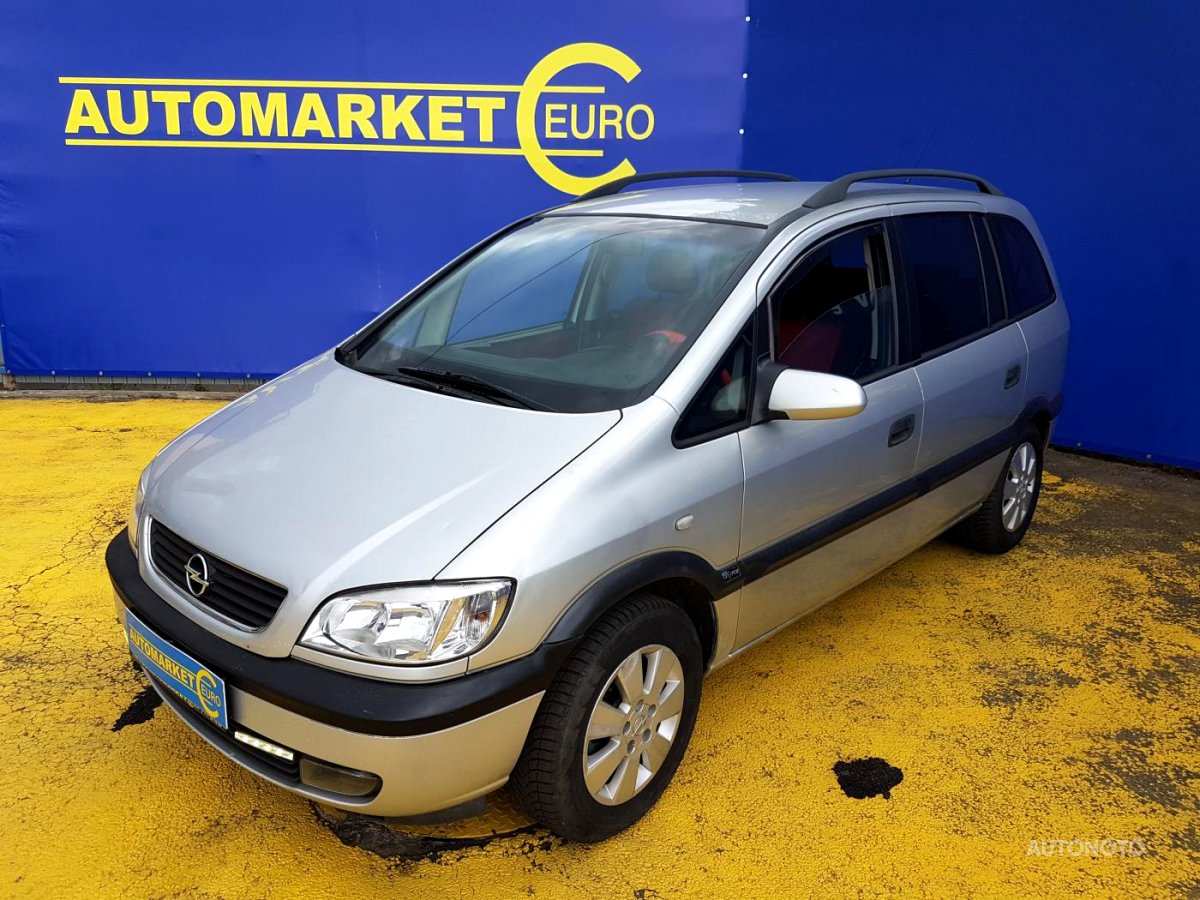 Opel Zafira, 2000 - celkový pohled