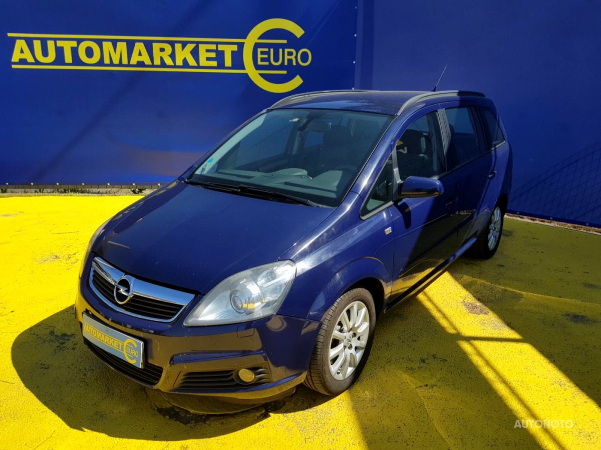 Opel Zafira, 2006 - celkový pohled