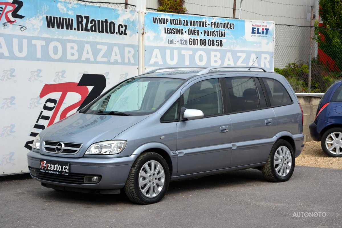 Opel Zafira, 2005 - celkový pohled