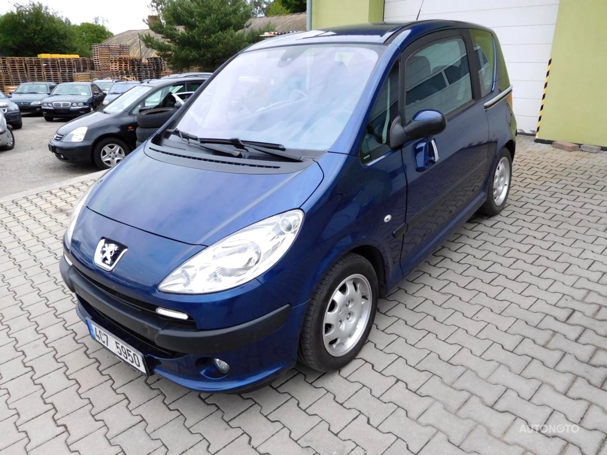 Peugeot 1007, 2005 - celkový pohled
