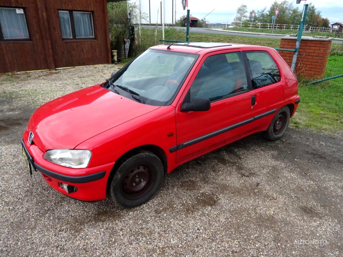 Peugeot 106, 1998 - celkový pohled